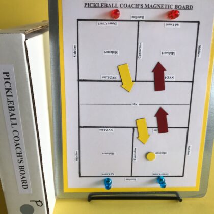 Magnetic Clipboard: Pickleball Coach’s Board