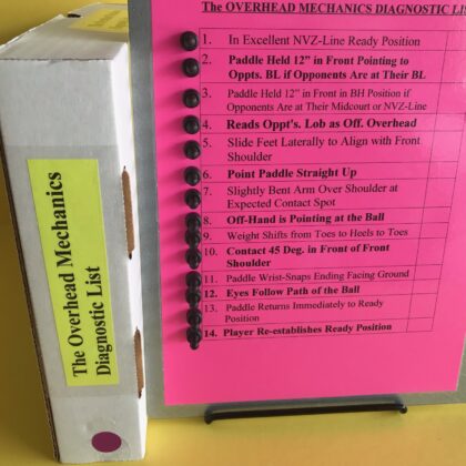 Magnetic Clipboard: Overhead Mechanics Diagnostic List