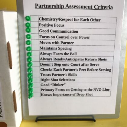 Magnetic Clipboard: Partnership Assessment Criteria