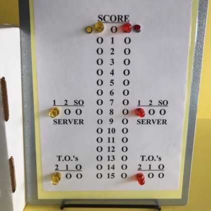 Magnetic Clipboard: Referee Board